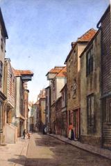 John-Street-painted-in-water-colours.-1905